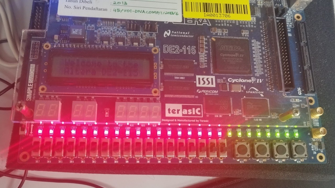 SEBB4153 - ELECTRONIC CAD DIGITAL SYSTEM DESIGN | QUARTUS SIMULATION VII