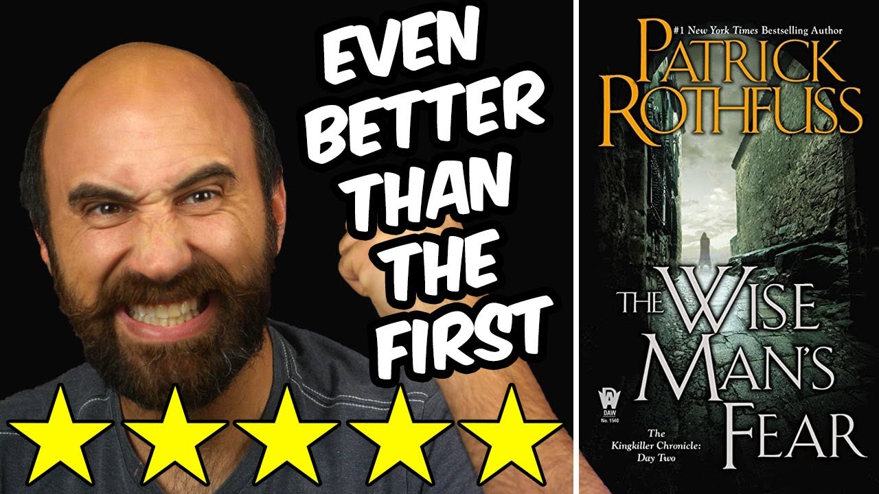 The Wise Man's Fear (Spoiler Free Review) by Patrick Rothfuss - YouTube