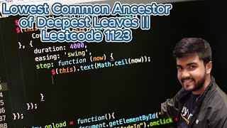 Lowest Common Ancestor of Deepest Leaves || Leetcode 1123 || Tree || LCS || Tree Traversal