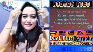 BENANG BIRU ~ Karaoke due smule ft Novi