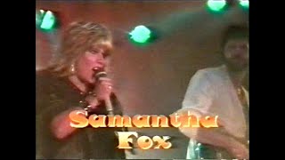 SAMANTHA FOX. [ &quot;Touch Me (I Want Your Body&quot; ) 1986.