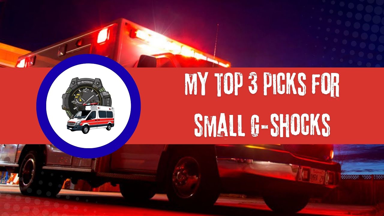 Мои 3 лучших варианта маленьких часов G-Shock.