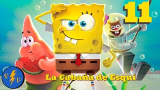 Bajando en esquí en La Duna de Arena - Bob Esponja Batalla por Fondo de Bikini - EPISODIO 11