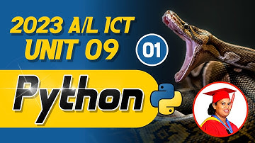 Programing (Python) Day 01 - Introduction  (හැදින්වීම)