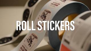 Custom Roll Stickers for Product Labels & Packaging | AllStickerPrinting