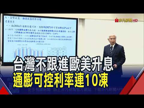 Taiwan Goes Its Own Way! Central Bank Keeps Rates Frozen for 10th Consecutive Time, Ignoring U.S....