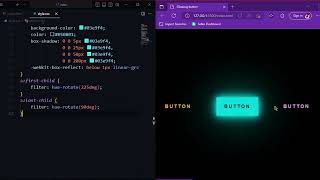 Create Stunning Neon Button Hover Effects   Html CSS Tutorial