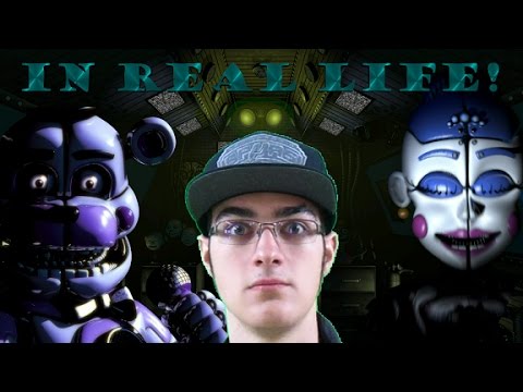 FNAF Sister Location-REAL LIFE! (Night 1-2) - YouTube