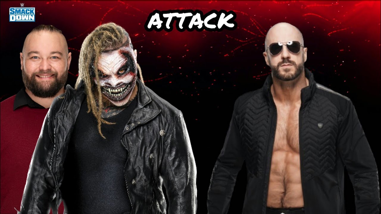 WWE BRAY WYATT "THE FIEND" ATTACK CESARO DURING HIS MATCH AFTER SMACKDOWN