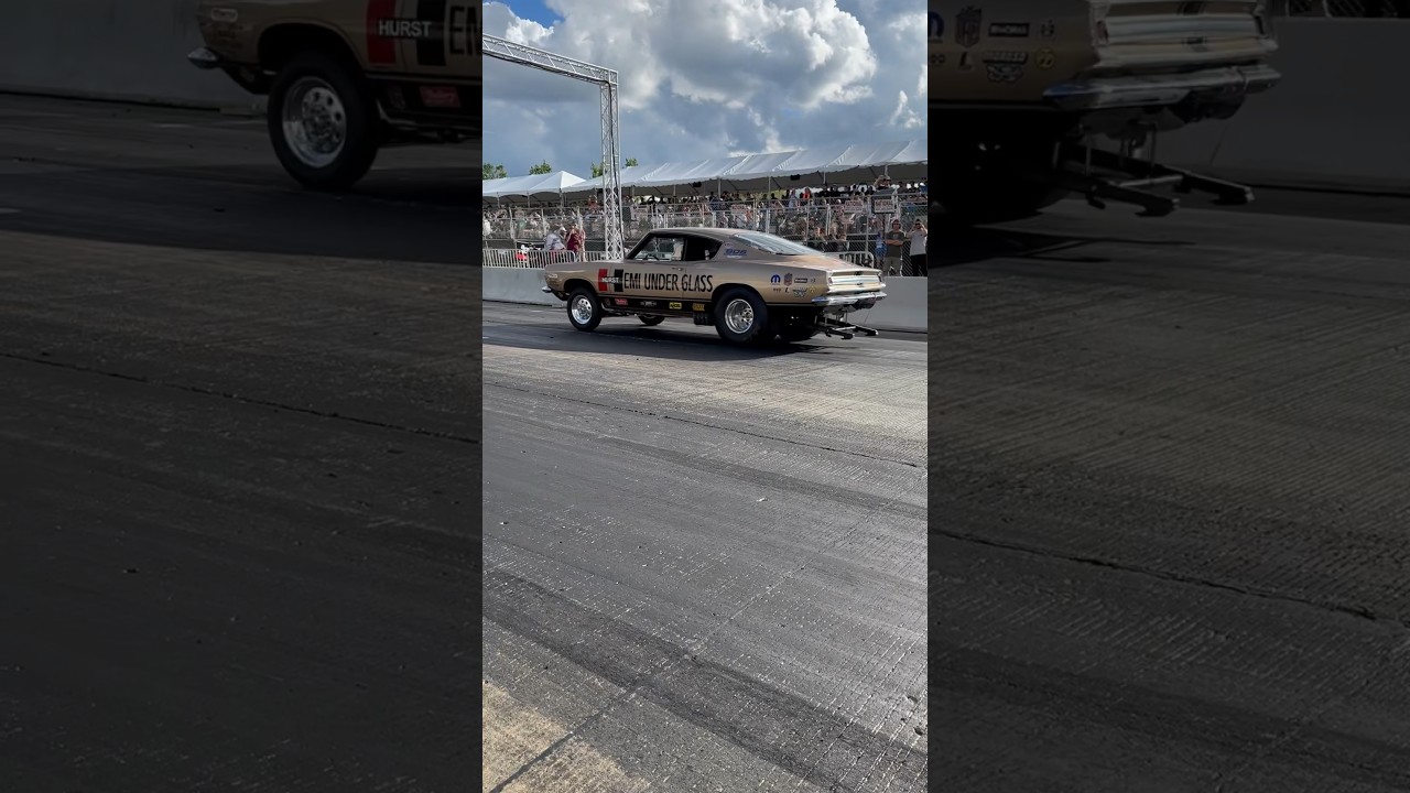 Hurst HEMI® Under Glass Barracuda at 2023 Motortrend Roadkill Nights Powered by Dodge