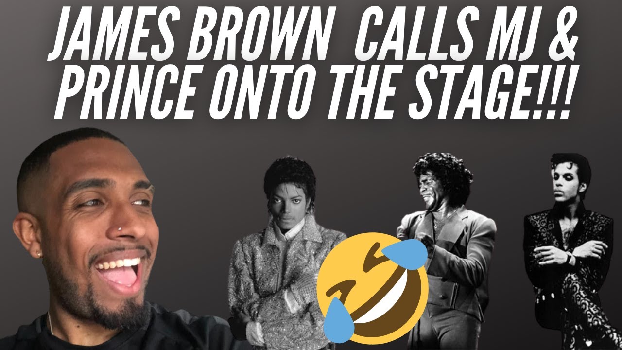 James Brown Calls Michael Jackson And Prince Onto Stage (REACTION