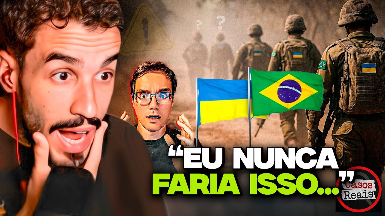A HISTÓRIA REAL DOS BRASILEIROS QUE DESAPARECERAM NA UCRÂNIA! | REACT CASOS REAIS