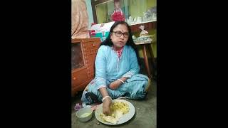 আজক সই কছই ছল ন সবজ ভত ডল রট আল দম Eating Show
