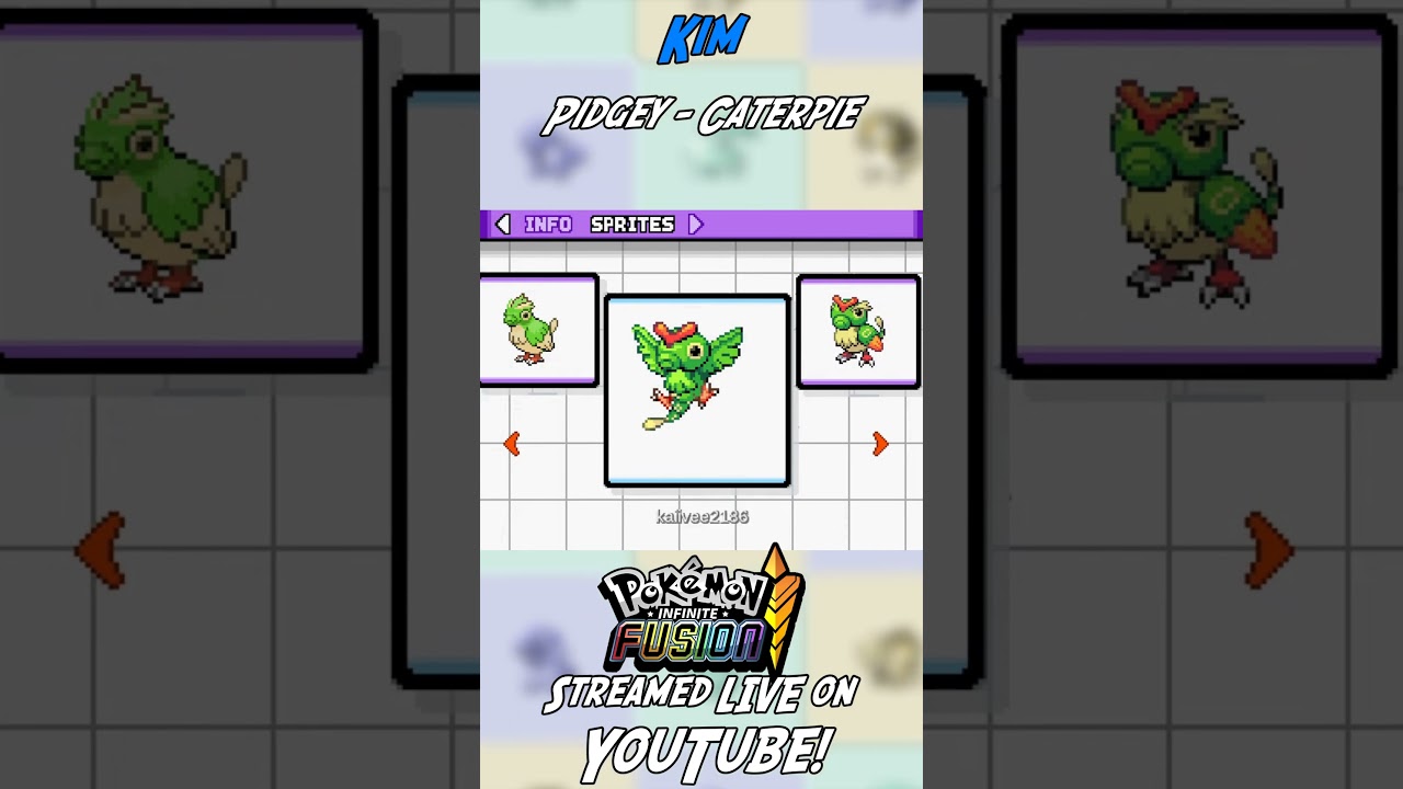 Pidgey x Caterpie! - Pokémon Infinite Fusion VIEWER FUSION REQUEST