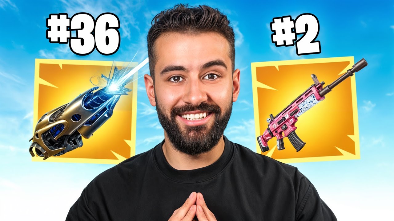 Βαθμολόγησα τα AR του Fortnite!