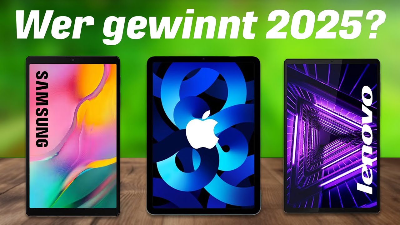 Die besten TABLETS im Vergleich (2025) Top 5 Tablets (200€ - 1400 ...