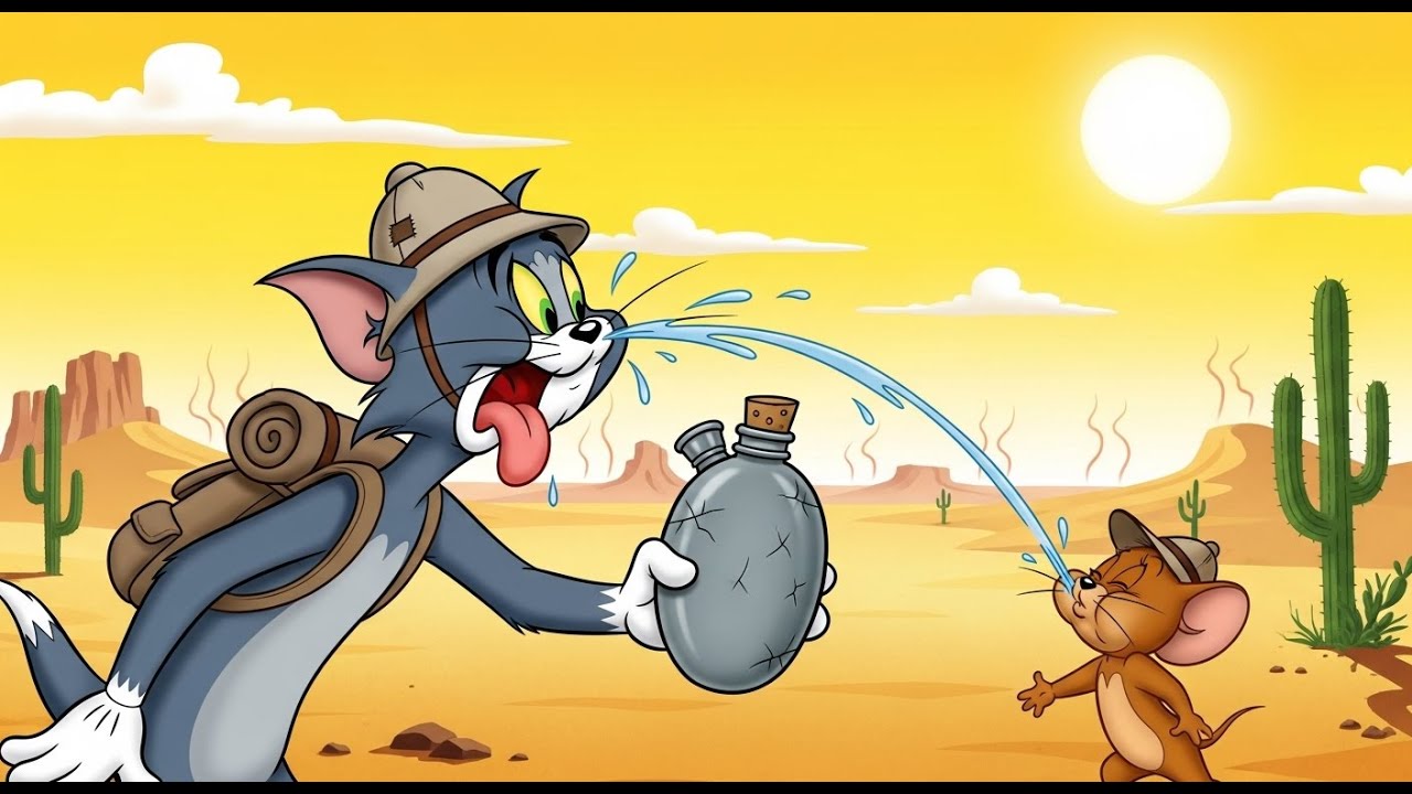 Tom & Jerry Funny Mischief 😂 with Chacha Chaudhary & Sabu  Epic Cartoon Comedy Mix 2025