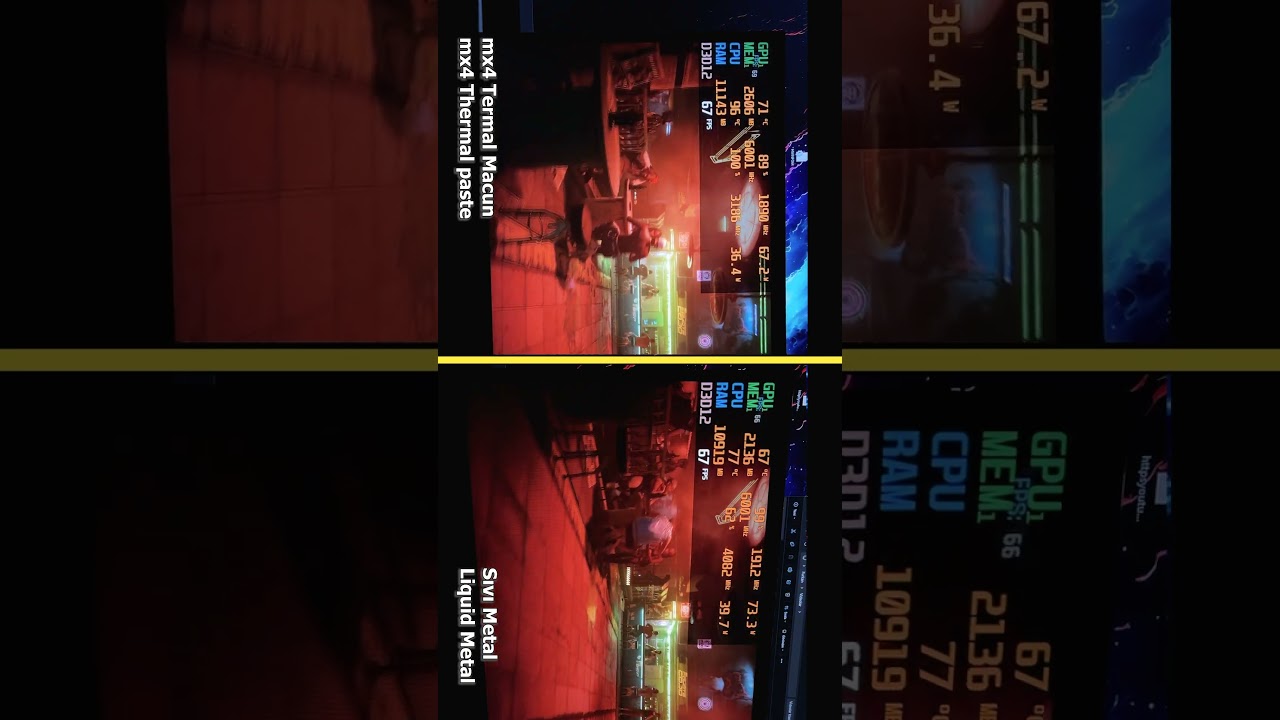 Cyberpunk 2077 Test Laptop Sıvı Metal   