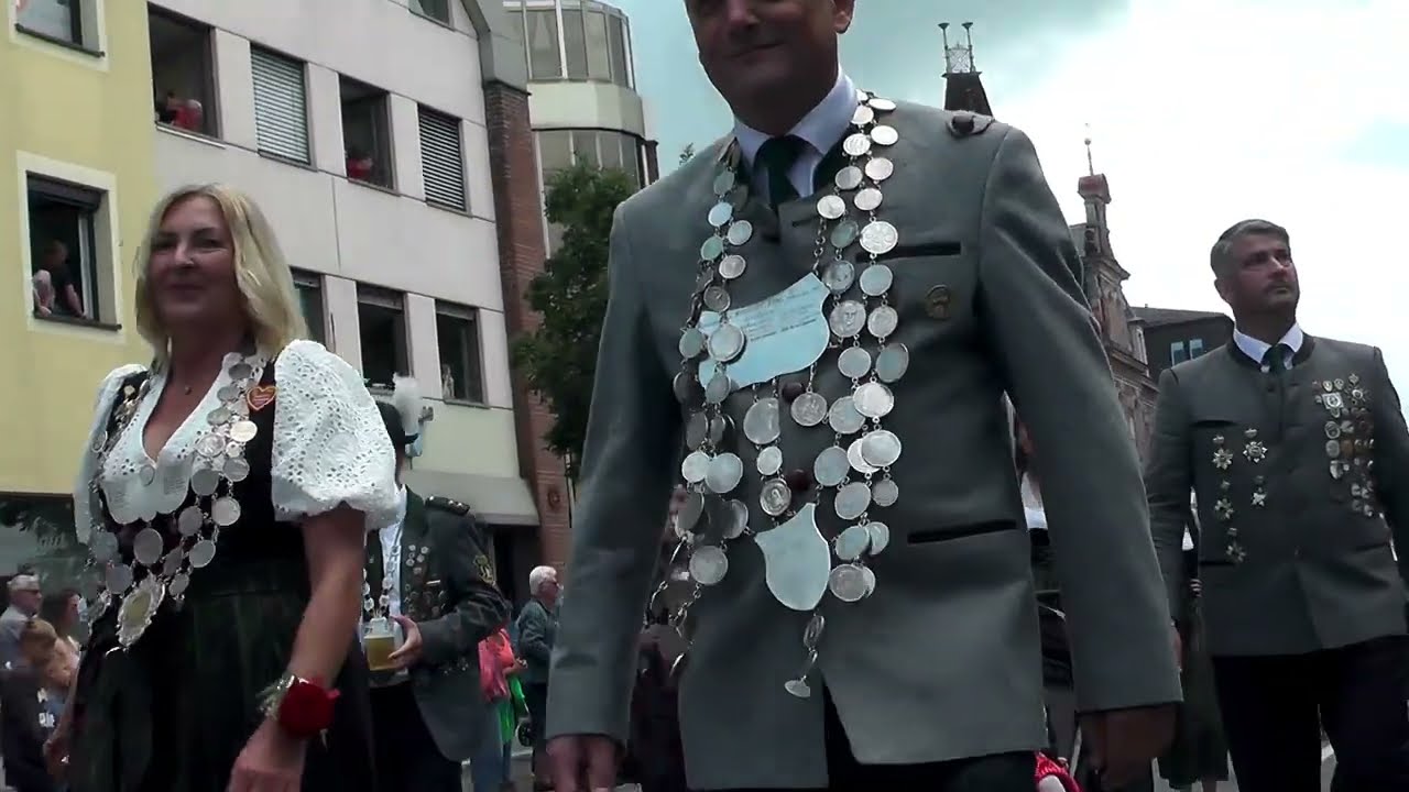 Großer Forchheimer Annafestzug am 27.07.2025