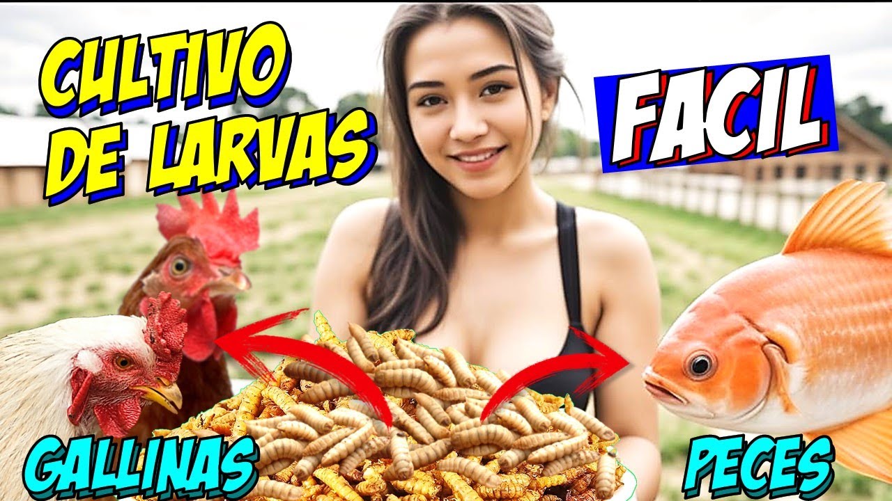 Cómo Criar LARVAS de MOSCA soldado Negra en CASA / BSF MSN 2024