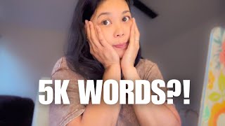 I Tried Writing 5,000 Words in 2 Days While Pregnant with 2 Kids... Exhausted – Send Help! 🫨