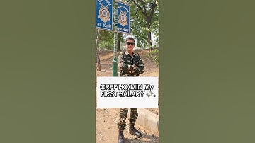 first salary 💸62,000/- rs 🥹 cprf hcm 2024#crpf #salary #motivation #army #cisf #ssc #bsf