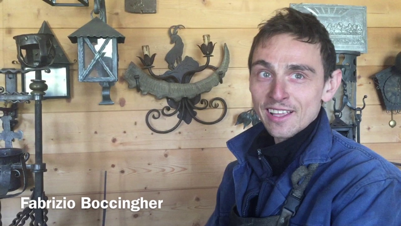 Fabrizio Boccingher, il fabbro di Sappada