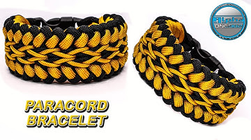 How to Make a Paracord Bracelet Sanctified Webbed Endless Falls Knot Tutorial