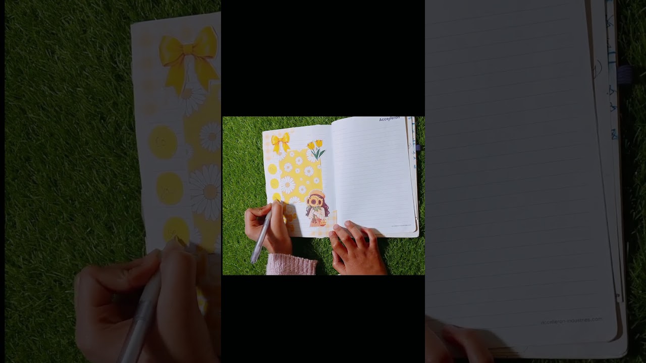 Yellow Aesthetic Journal 💛 | Cozy & Cute DIY