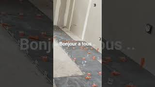 pose carrelage #papabrico #carrelage #travauxmaison