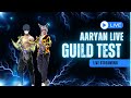 🔥  GUILD TEST UID CHECK #freefire #freefireindia #aaryanlive01 #shortslivestream