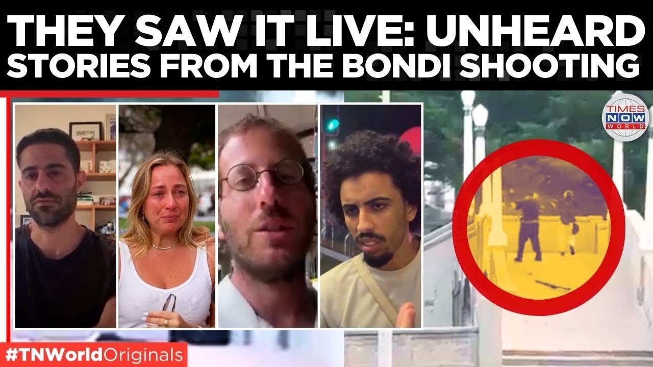 Live Through the Gunfire: Bondi Shooting Eyewitness Stories
