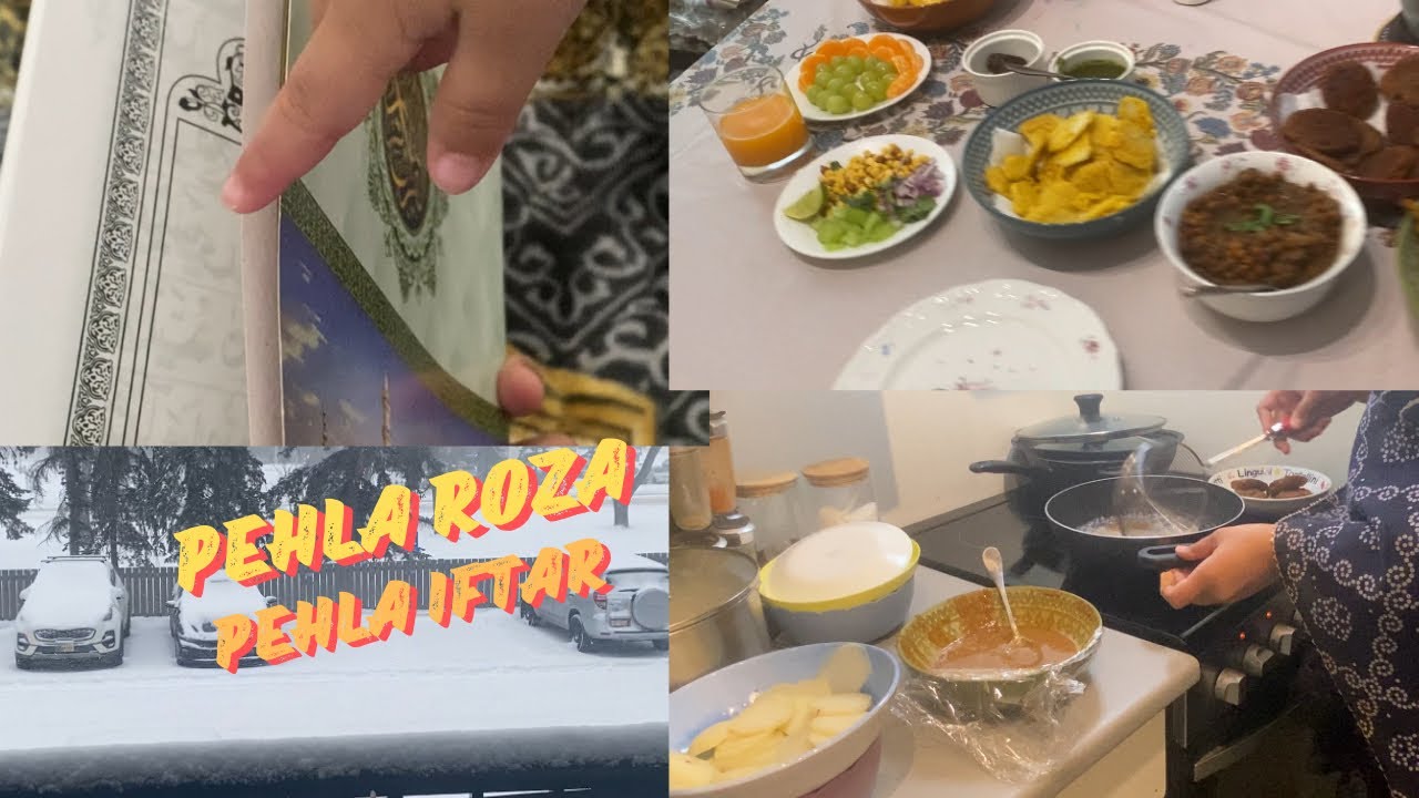 First Roza in Canada 🇨🇦 ❣️Ramadan Kareem 🌙Ramadan  special vlog🕌