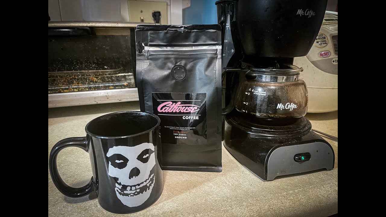 Trying out Cathouse Coffee for the first time. ☕️