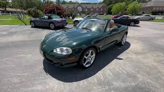 2001 MAZDA MIATA MX-5 SPECIAL EDITION STOCK#209528