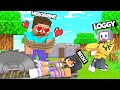 Baby loggy saved me from herobrine in minecraft  chapati hindustani gamer  minecraft