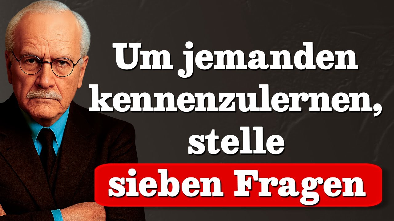 Um den wahren Charakter eines Menschen zu sehen, stelle einfach diese 7 Schlüsselfragen – Carl Jung