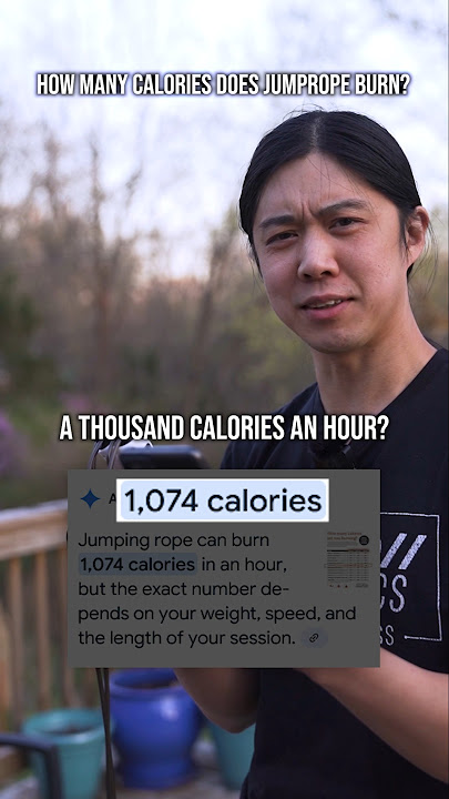 jumping rope burns 1000 calories an hour?