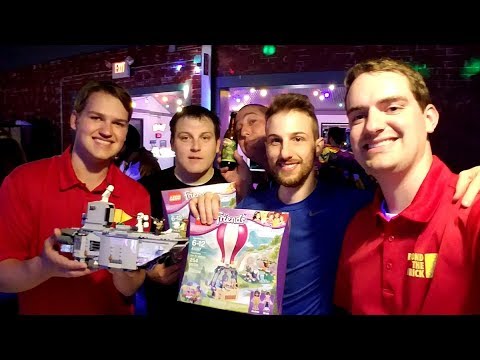 Bowling + LEGO Speed Building Game at Philly Brick Fest 2017
