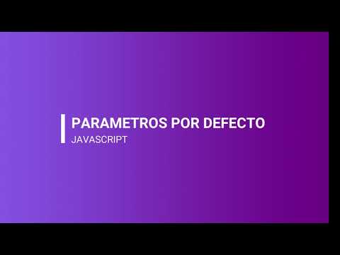 #BOOTCAMP LAB | JAVASCRIPT | 38 PAREMETROS POR DEFECTO