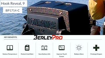 Prevent glare on your fishfinder  - How to Install the BerleyPro VISOR