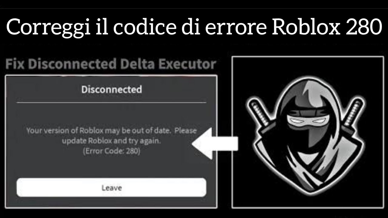 Come Risolvere Il Codice Di Errore 280 Su Roblox YouTube Come risolvere il codice di errore 280 su roblox youtube