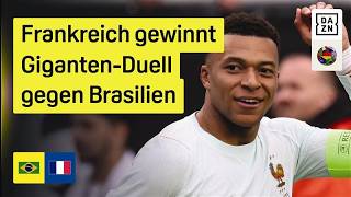 Upa Sieht Rot, Mbappé Trifft Frankreich - Brasilien Friendlies Halbfinale Dazn Highlights
