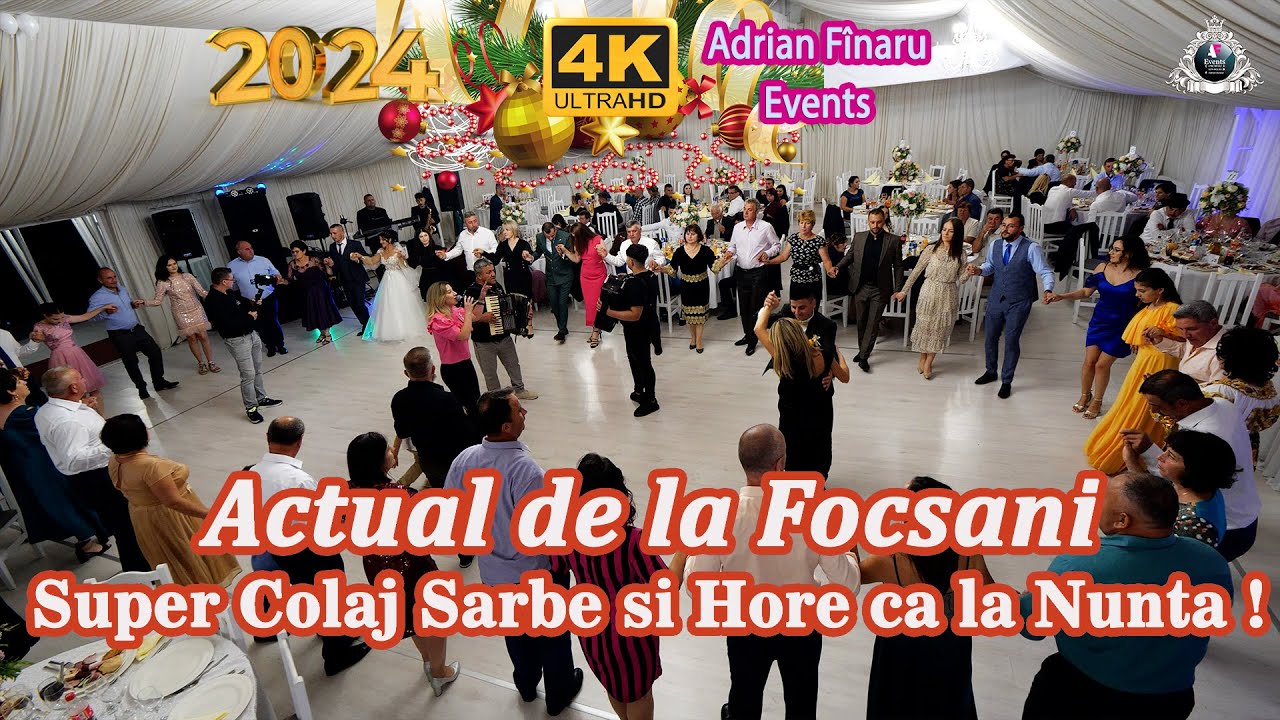🎁❄️🎄NOU 2024❄️Formatia Actual din Focsani 🔴  Colaj Sarbe si Hore ca la Nunta ❗❗❗