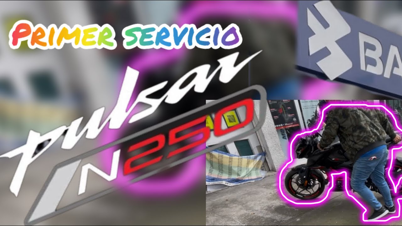 Primer Servico a PULSAR N250 🏍️🔥💨💨💨 / servicio en agencia 400km   #pulsarn250  #servicio #agencia