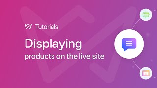 Displaying products on the live site | Weblium website builder screenshot 5