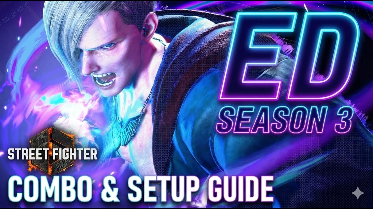 Classic ED Combos & Setup in Year3【STREET FIGHTER 6】