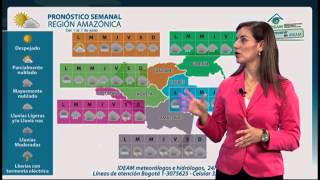 Conozca el Estado del tiempo para la semana del 1° al 7 de junio screenshot 1