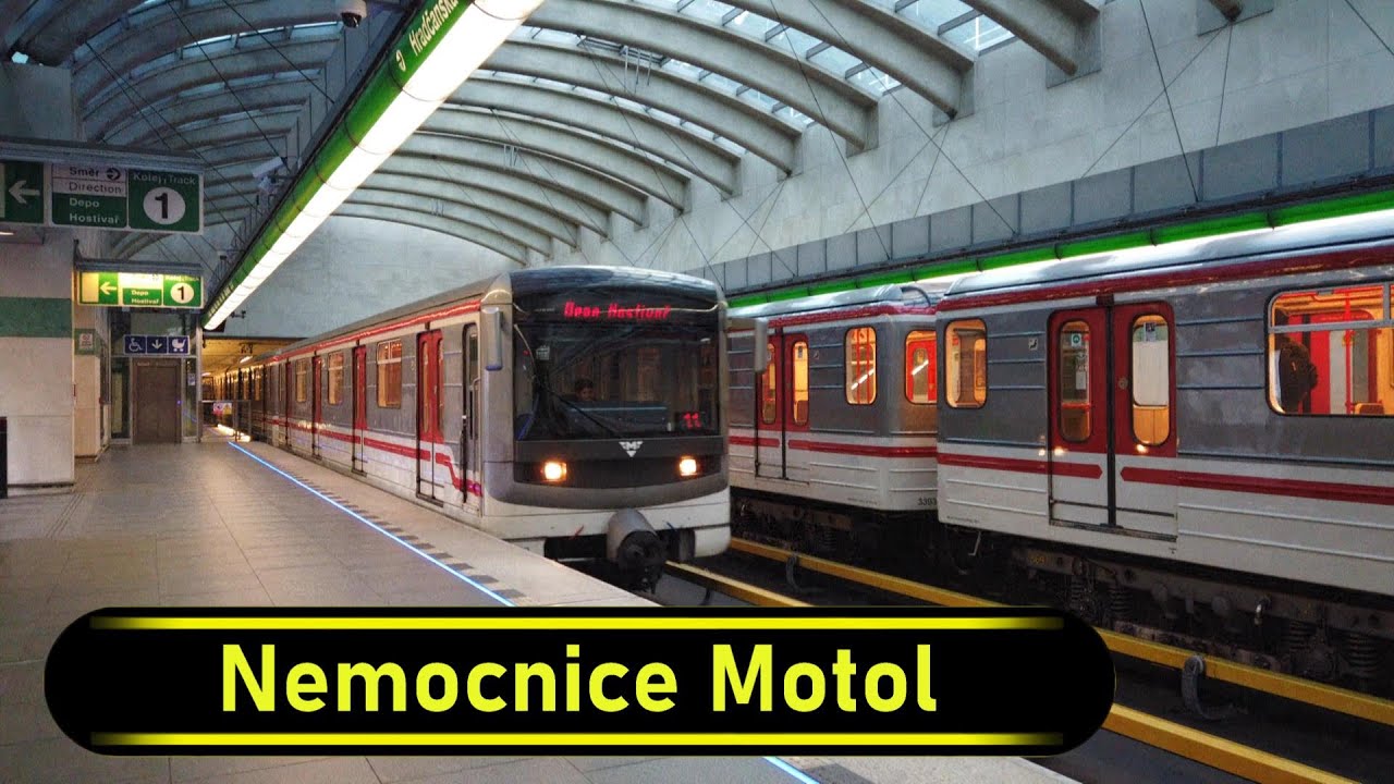 Metro Station Nemocnice Motol - Prague 🇨🇿 - Walkthrough 🚶