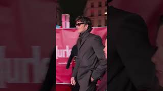 At the Grand Rex in Paris, Margot Robbie and Jacob Elordi make a stylish entrance